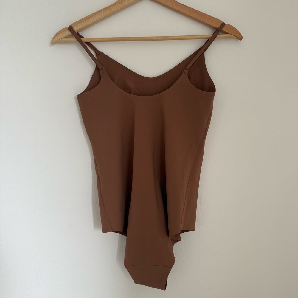COS Control Bodysuit Size 6 Nude Beige | Sculpting Shapewear Neutral Minimalist - Picture 3 of 8